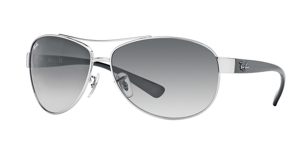 RB-3386 003/8G*3N PLATA/NEGRO (GRIS DEGRD.) 67*13, Negre-Plata, hi-res 0