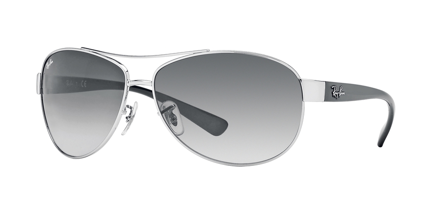 RB-3386 003/8G*3N PLATA/NEGRO (GRIS DEGRD.) 67*13, Negre-Plata, hi-res image number 0