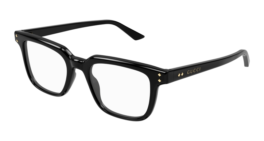 GUCCI-1895O/G 001 BLACK-BLACK-TRANSPARENT 49*19, , hi-res image number 0