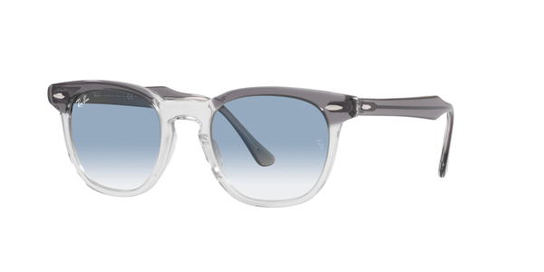 RB-2298 13553F GREY ON TRANSPARENT(CLEAR GRADIENT BLUE 52*21, Gris, hi-res 0
