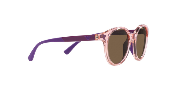 EMPORIO-KIDS-4185/S 554473 TRANSPARENT PINK(DARK BROWN 47*18, Rosa, hi-res 3 EMPORIO-KIDS-4185/S 554473 TRANSPARENT PINK(DARK BROWN 47*18, Rosa, hi-res 3