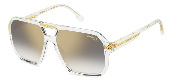 CARRERA-VICTORY-C-01/S 900*FQ CRYSTAL(GREY SHADED GOLD MIRROR 60*15, Transparent, hi-res 0