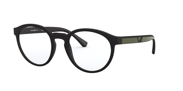 EMPORIO-4152/S 50421 WMATTE BLACK CLEAR + 2 clips 52*21, Negre, hi-res 0