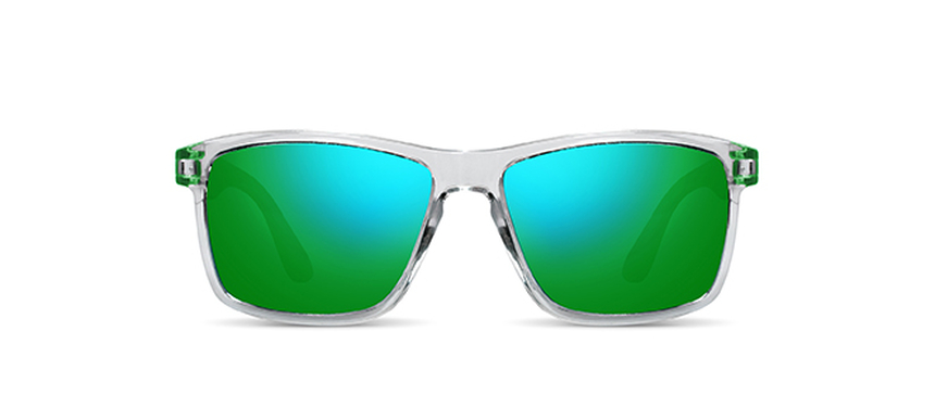 KYPERS-COSMOPOLITAN/S COSM008 CRYSTAL+TEMPLE CRYSTAL GREEN REVO 56*15, Transparent | Verd, hi-res image number 1