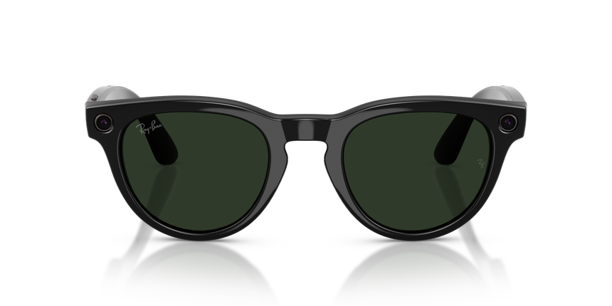 RB-META-4013-GEN-2 601/1M SHINY BLACK(TRANSITIONS GRAPH. GREEN 50*23, Negre brillant, hi-res image number 2