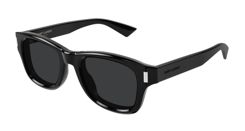SAINT-LAURENT-SL801/S 001 BLACK-BLACK-BLACK 50*21, Negre, hi-res image number 0