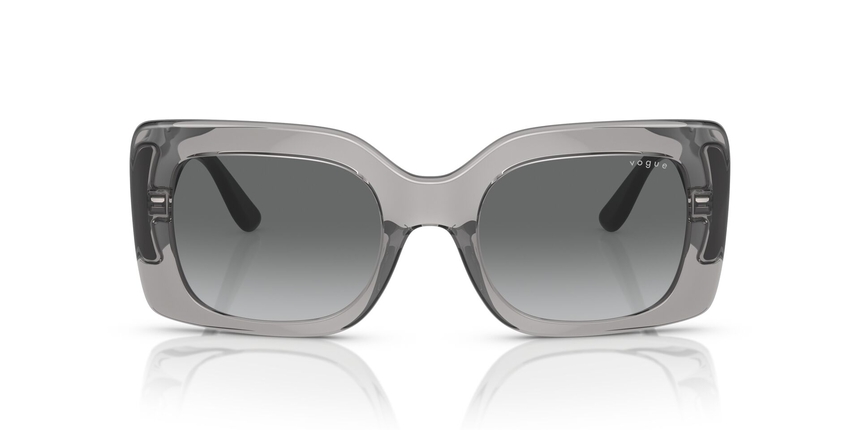 VOGUE-5481/S 272611 TRANSPARENT GREY(GRADIENT GREY 52*21, Gris transparent, hi-res image number 1