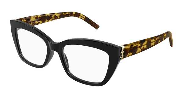 SAINT-LAURENT-SLM117/G 007 BLACK-HAVANA-TRANSPARENT 53*17, , hi-res 0