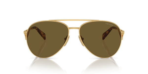 PRADA-73ZS/S 5AK01T GOLD DARK BROWN 58*14, , hi-res 1