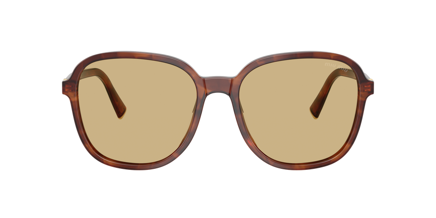 MIUMIU-B01S/S 26E10R STRIPED TOBACCO(YELLOW 58*18, , hi-res image number 1