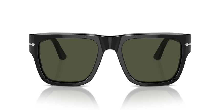 PERSOL-3348S/S 95/31 BLACK(GREEN 55*20, Negre, hi-res image number 1