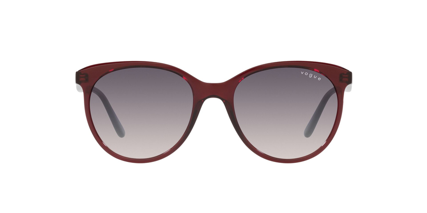 VOGUE-5453/S 292436 TRANSPARENT BORDEAUX(PINK GRADIENT DARK GRE 53*18, Vermell, hi-res image number 1