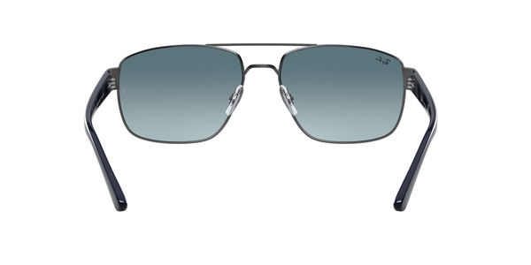 RB-3663 004/3M SHINY GUNMETAL(BLUE GRADIENT GREY 60*17, Verd, hi-res 3