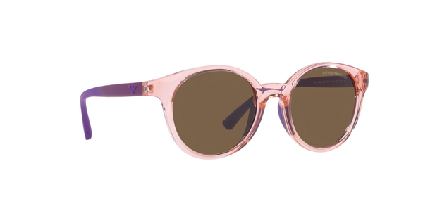 EMPORIO-KIDS-4185/S 554473 TRANSPARENT PINK(DARK BROWN 47*18, Rosa, hi-res 1 EMPORIO-KIDS-4185/S 554473 TRANSPARENT PINK(DARK BROWN 47*18, Rosa, hi-res 1