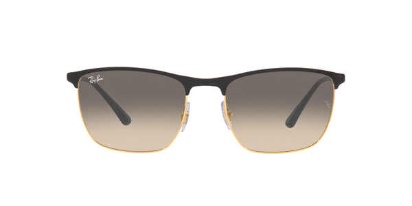 RB-3686 187/32 BLACK ON ARISTA(CLEAR GRADIENT GREY 57*19, Negre, hi-res 1
