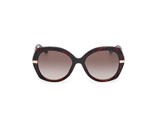 GUESS-00215/S 52F dark havana 55*18, Havana, hi-res 7