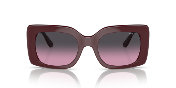 VOGUE-5481S/S 304890 FULL BORDEAUX(VIOLET GRADIENT GREY 52*21, Burdeus, hi-res 1