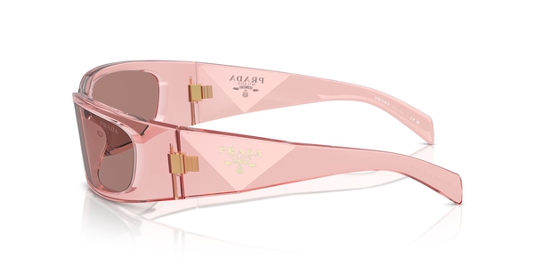 PRADA-A14S/S 19Q10D TRANSPARENT PEACH/LIGHT BROWN 60*18, Peach transparent, hi-res 2