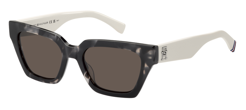 TOMMYHILFIGER-2101/S TCB*70 BLACK WHITE HAVANA(BROWN 52*19, Negre | Blanc | Havana, hi-res image number 0