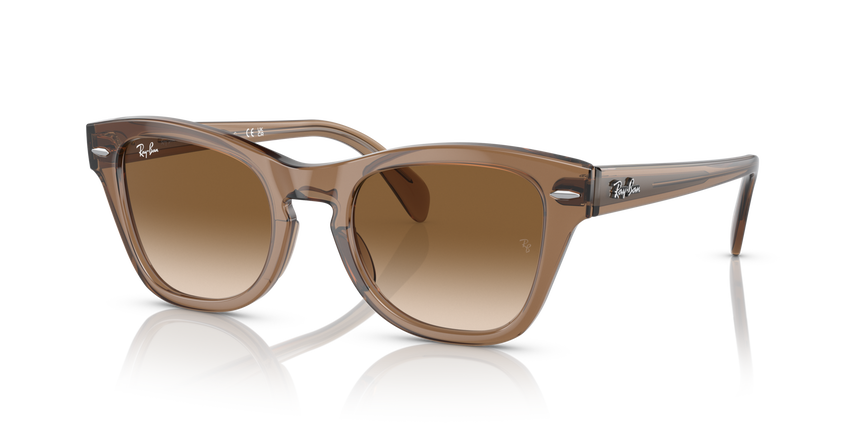 RB-0707S 664051 TRANSPARENT LIGHT BROWN(CLEAR GRADIENT BROW 53*21, Marró, hi-res image number 0