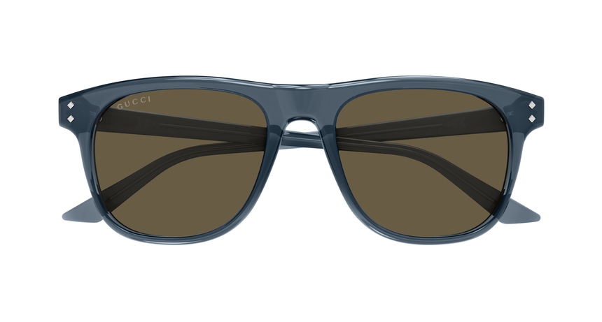 GUCCI-1893S/S 004 BLUE-BLUE-BROWN 53*18, Blau, hi-res image number 1