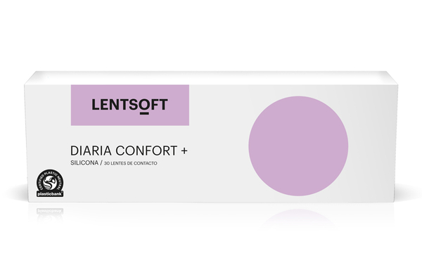 lentsoft diaria confort+ silicona 30 unitats