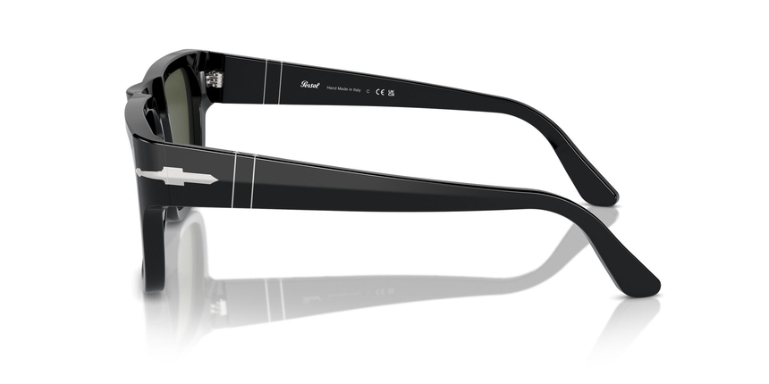 PERSOL-3348S/S 95/31 BLACK(GREEN 55*20, Negre, hi-res image number 2