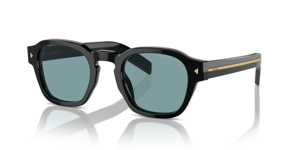 PRADA-A16S/S 16K04D BLACK(GREEN POLAR) 49*24, Negre, hi-res 0