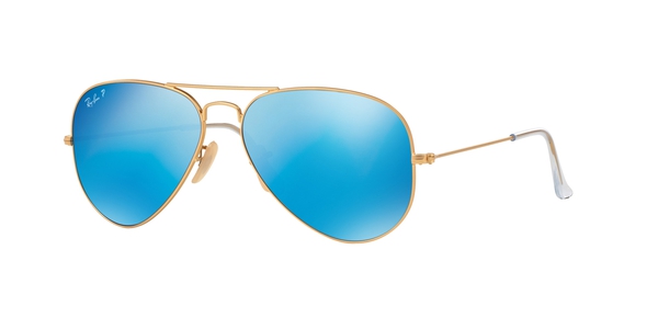 RB-3025 112/4L ORO MT/AZUL 58*, Daurat, hi-res 0
