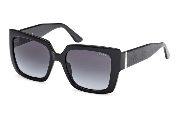 GUESS-00200/S 01B shiny black 53*18, Negre, hi-res 0