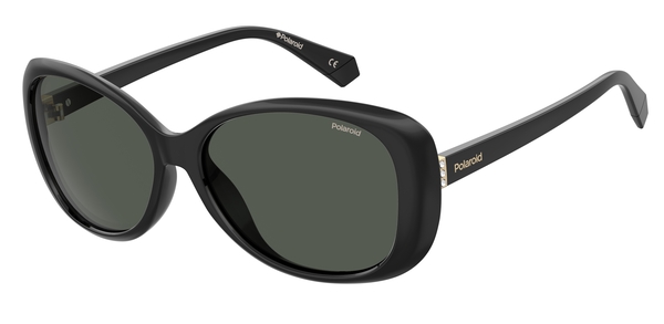 POLAROID-4097/S 807*M9 BLACK(GREY PZ *POL 58*15, Negre, hi-res 0
