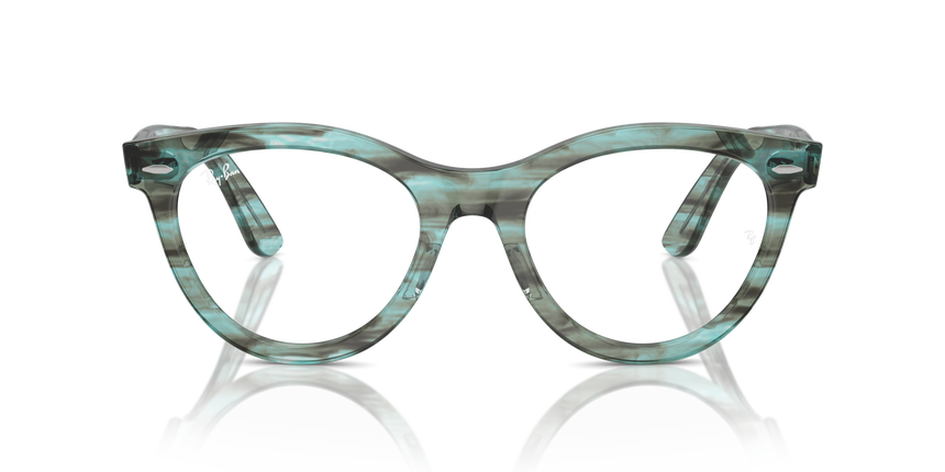 RX-2241 8362 STRIPED TRANSPARENT GREEN 51*21, Verd transparent a ratlles, hi-res image number 1