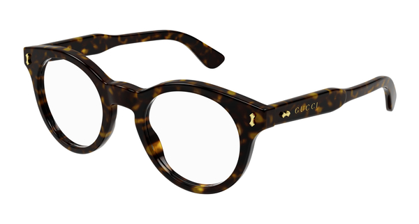 GUCCI-1266O/G 004 HAVANA 48*23, Havana, hi-res 0