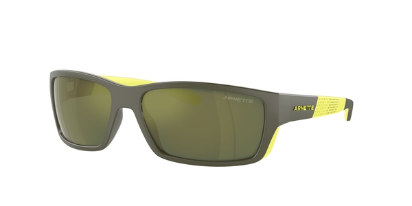 ARNETTE-4336 28546R MILITARY/LIME MATTE/SHINY(DARK GREEN MIRROR PETROL 61*15, Verd, hi-res 0