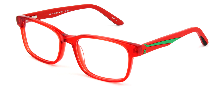 MINI-MUNICH-69089/G 575 ROJO CRISTAL/VERDE/NG 47*16, Vermell | Verd, hi-res image number 0
