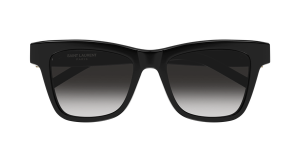 SAINT-LAURENT-SLM106/S 002 BLACK/BLACK (GREY) 52*18, Negre, hi-res 1