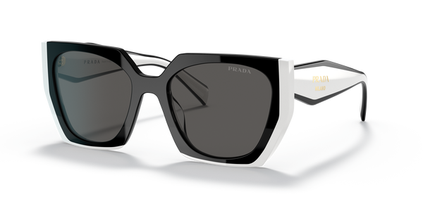 PRADA-15WS/S 09Q5S0 BLACK/TALC DARK GREY 54*19, Negre | Talc, hi-res 0