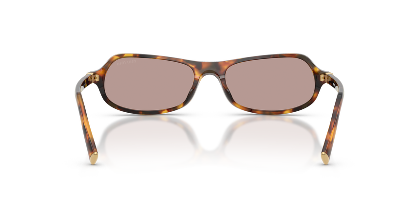 MIUMIU- B10SU/S 14L20I HONEY HAVANA(LIGHT PURPLE BROWN 55*17, Havana, hi-res image number 3