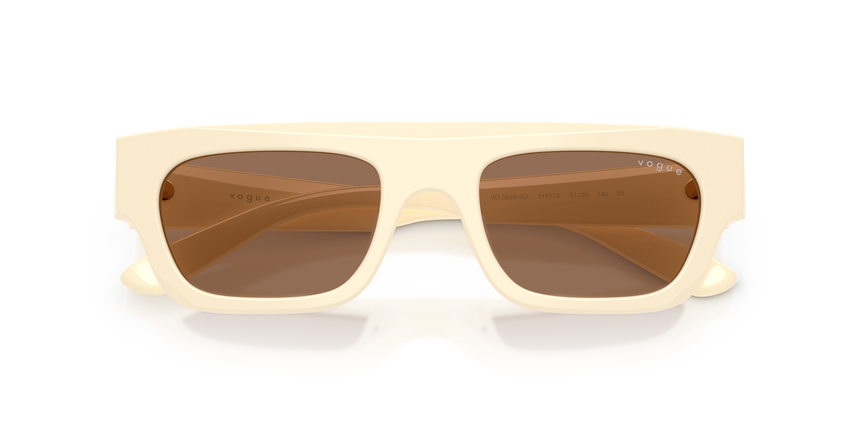 VOGUE-5694SU/S 316773 FULL IVORY(DARK BROWN 51*20, , hi-res image number 4