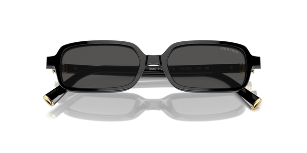 MIUMIU-11ZS/S 16K5S0 BLACK (GREY 51*16, Negre, hi-res 3