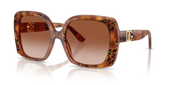 GABBANA-4475/S 338013 HAVANA LEO(BROWN GRADIENT 56*19, Havana leopard, hi-res 0