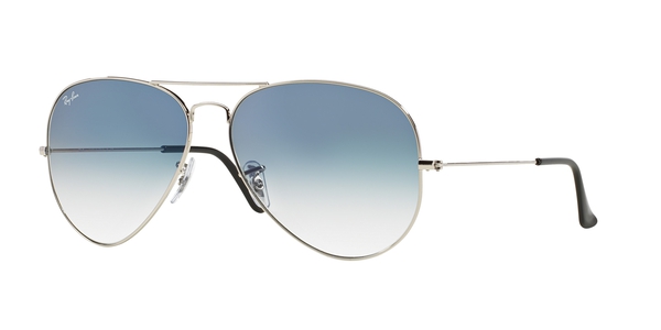 RB-3025 003/3F *2N PLATA/AZUL 55*14, Plata, hi-res 0