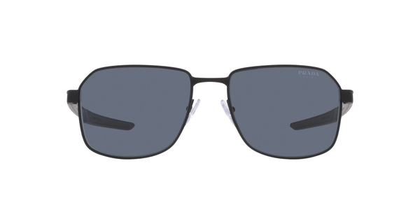 PRADA-SPORT-54WS/S DG009R BLACK RUBBER(BLUE 57*18, Negre, hi-res 1
