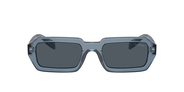 PRADA-A12S/S 19O70B TRANSPARENT BLUE(DARK GREY 52*21, Blau transparent, hi-res 1