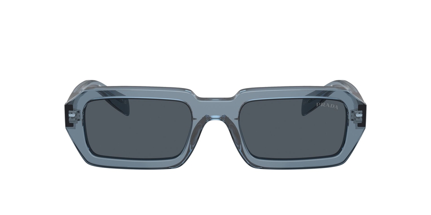 PRADA-A12S/S 19O70B TRANSPARENT BLUE(DARK GREY 52*21, Blau transparent, hi-res image number 1