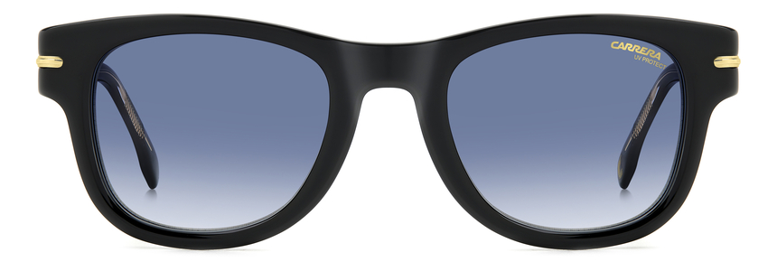 CARRERA-330/S 807*08 BLACK(DK BLUE SHADED 50*22, Negre, hi-res image number 1