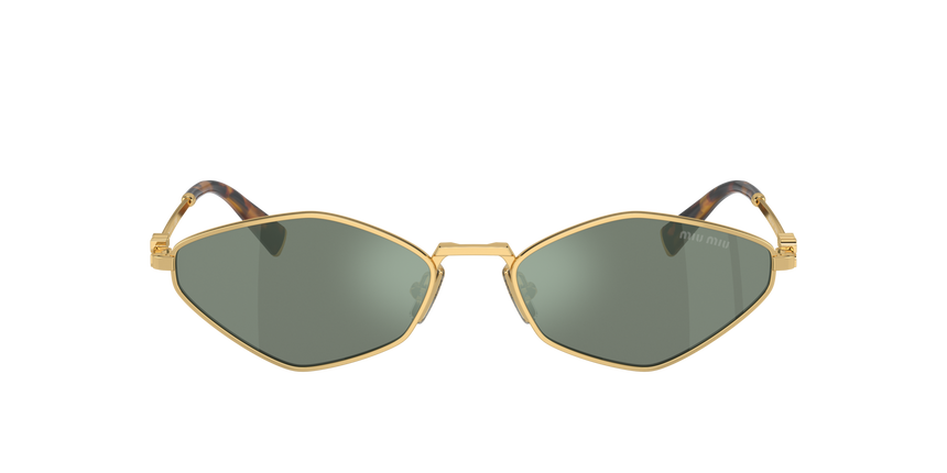 MIUMIU- 56ZS/S 5AK04M GOLD(GREEN MIRROR INTERNAL SILVER 56*17, Daurat, hi-res image number 1