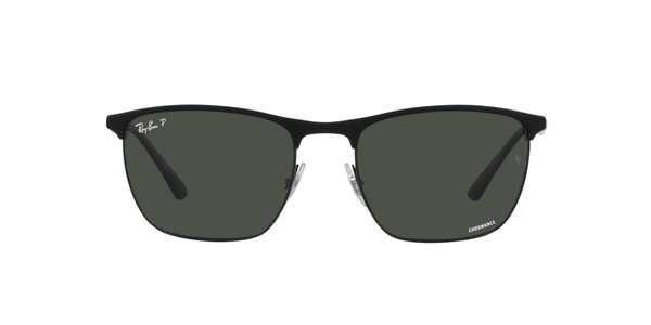 RB-3686 186/K8 MATTE BLACK ON BLACK(POLAR DARK GREY 57*19, Negre, hi-res 1