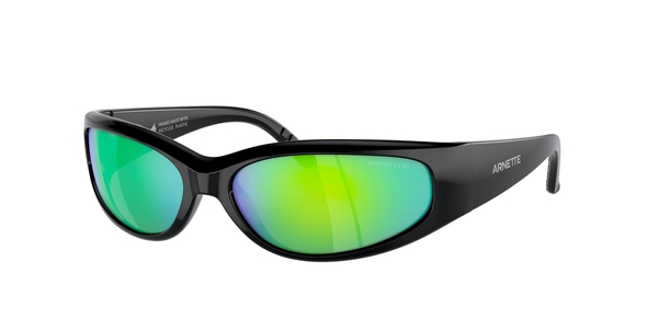 ARNETTE-4302 2949F2 BLACK RECYCLED/GREEN MIRROR GREEN 62*16, Negre, hi-res 0