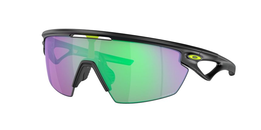 OAKLEY-SPHAERA-9403 940308 MATTE BLACK INK/PRIZM ROAD JADE 36*136, Negre mat, hi-res image number 0